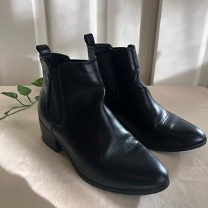 A New Day Black Faux Leather Bootie
